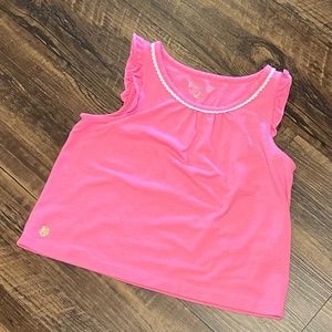 LILLY PULITZER PINK ELISA TANK TOP